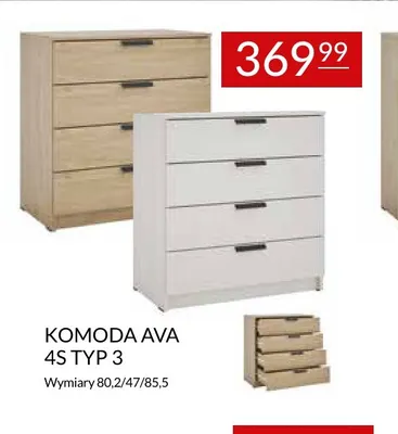 Komoda Ava 4S typ 3 promocja w Abra Meble