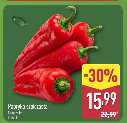 Papryka szpiczasta promocja w Aldi