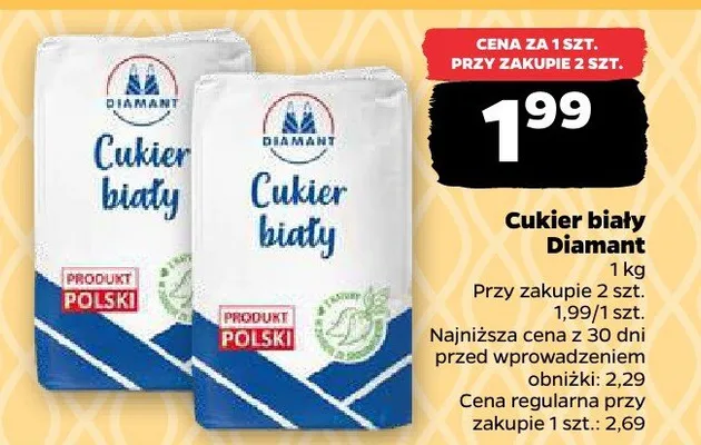 Cukier biały Diamant promocja