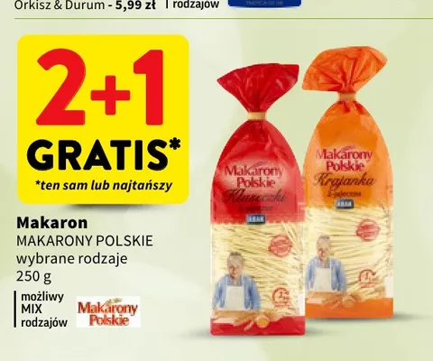 Makaron Makarony Polskie krajanka promocja w Intermarche