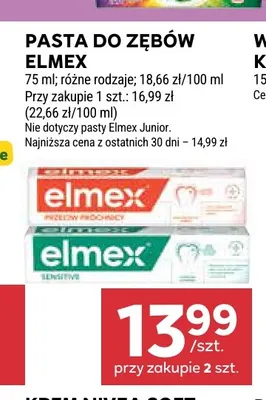 Pasta do zębów Elmex Przeciw Próchnicy promocja w Stokrotka