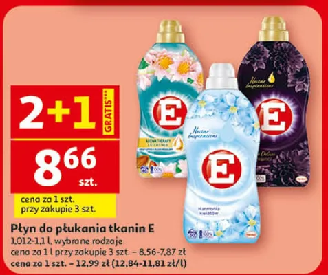 Płyn do płukania tkanin promocja w Auchan