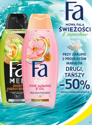 Żel pod prysznic promocja w Dino