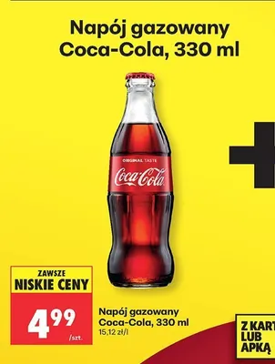 Napój gazowany Coca-Cola promocja w Biedronka