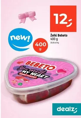 Żelki Bebeto promocja w Dealz