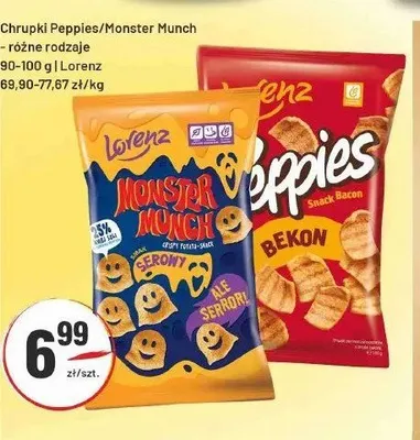 Chrupki Peppies Lorenz promocja w Sedal