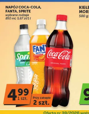 Napój gazowany Sprite Zero Sugar promocja w Groszek