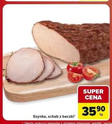 Schab z beczki promocja w Carrefour Market