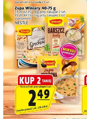 Zupa Winiary promocja w Prim Market