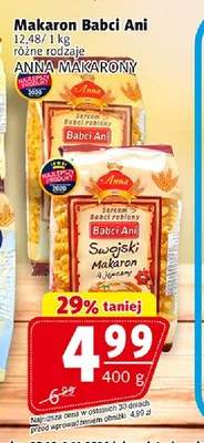 Makaron Babci Ani promocja w Prim Market