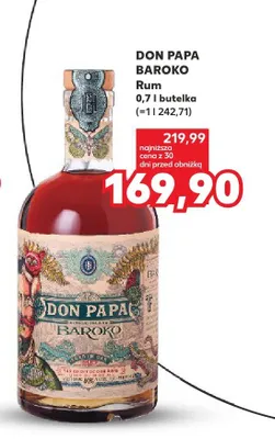 Rum Baroko promocja w Kaufland