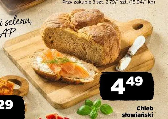 Chleb słowiański promocja w Netto