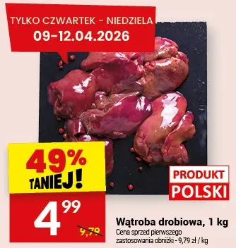 Wątroba drobiowa promocja w Twój Market