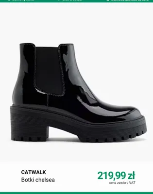 Botki chelsea Catwalk promocja w Deichmann