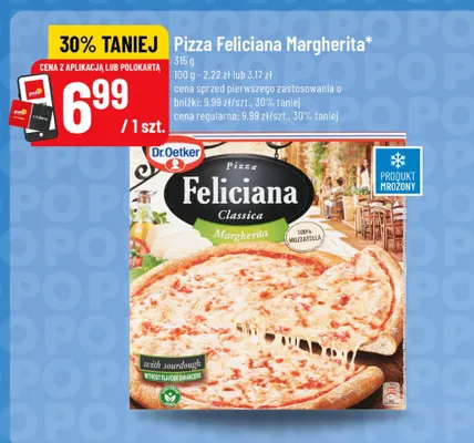 Pizza Feliciana Margherita promocja w POLOmarket