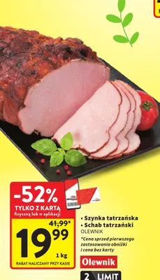 Schab tatrzański promocja w Intermarche