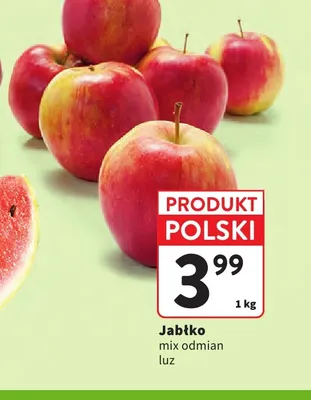 Jabłko mix odmian luz polskie promocja w Intermarche