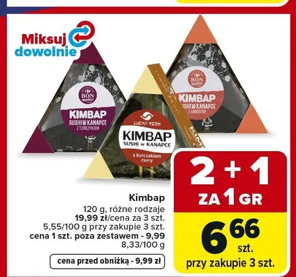 Kimbap promocja w Carrefour