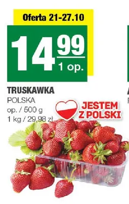Truskawki polskie promocja w SPAR