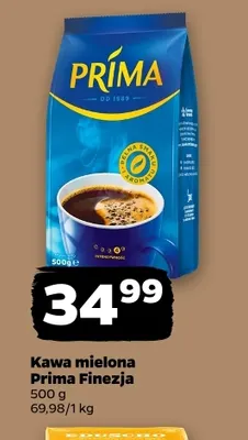 Kawa mielona Prima Finezja promocja w Netto