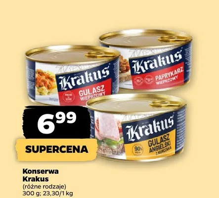 Konserwa różne rodzaje promocja w Netto