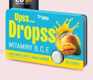 Suplement diety Triggy Dropss Witaminy B, C, E promocja w Hebe