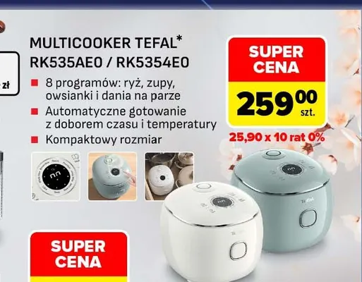 Multicooker Tefal RK535AE0 promocja w Carrefour