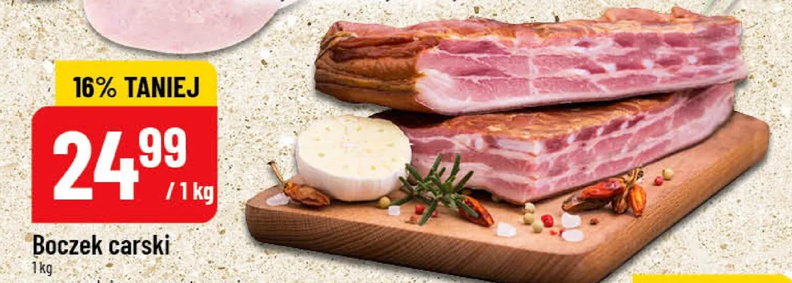 Boczek carski promocja w POLOmarket