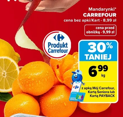 Mandarynki Carrefour promocja w Carrefour Market