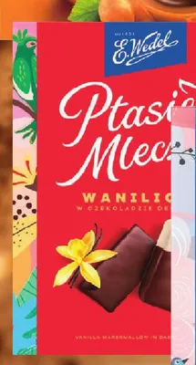 Pianki Ptasie Mleczko waniliowe E.Wedel promocja w Dino