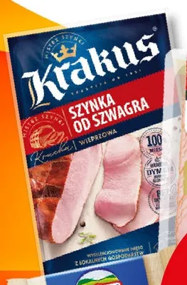 Szynka od szwagra wieprzowa Krakus promocja w Żabka