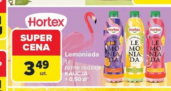 Lemoniada Hortex promocja w Carrefour