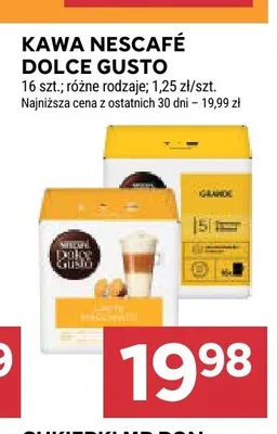 Kawa w kapsułkach Nescafé Dolce Gusto Grande promocja w Stokrotka