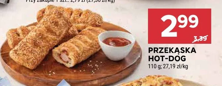 Przekąska hot-dog promocja w Stokrotka