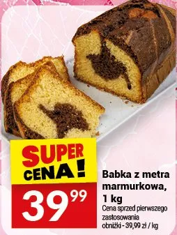Babka z metra marmurkowa promocja w Twój Market