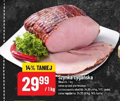Szynka cygańska promocja w POLOmarket