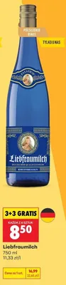 Wino Liebfraumilch półsłodkie białe promocja w Biedronka