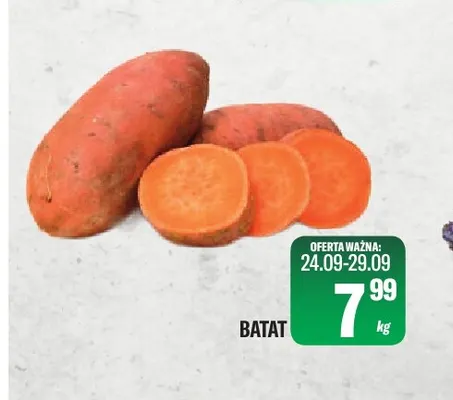 Bataty promocja w Tomi Markt