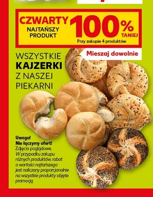 Kajzerki z Naszej Piekarni promocja w Kaufland