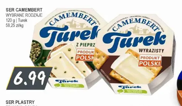 Ser camembert z pieprzem Turek promocja w Słoneczko