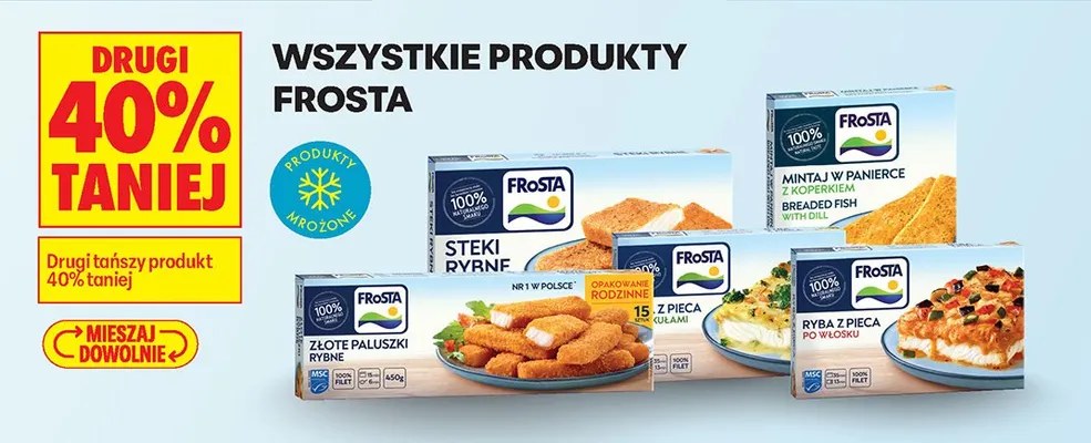 Wszystkie produkty promocja w Biedronka