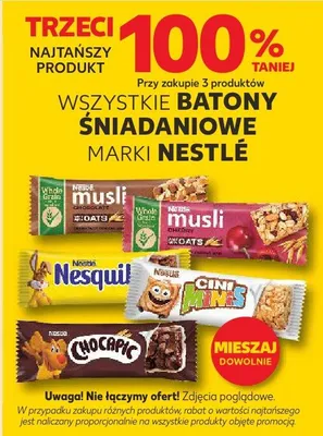 Batony śniadaniowe Nestlé promocja w Kaufland