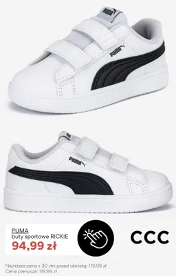 Buty sportowe Puma Rickie promocja w CCC