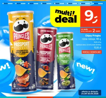 Chipsy Pringles Passport Mexican Style Spicy Salsa promocja w Dealz