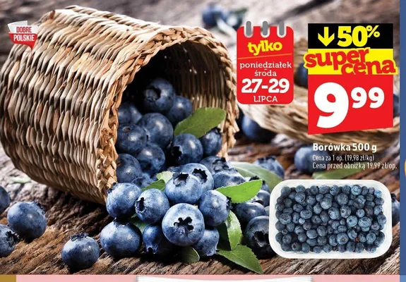 Borówka promocja w TOPAZ