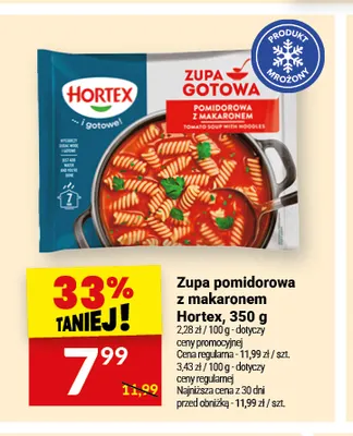 Zupa pomidorowa z makaronem Hortex promocja w Twój Market