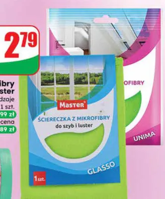 Ścierka z mikrofibry promocja w Dino