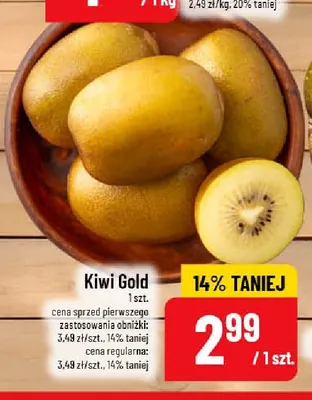 Kiwi Gold promocja w POLOmarket