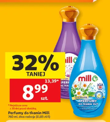 Perfumy do tkanin Mill Fresh Morning promocja w Auchan