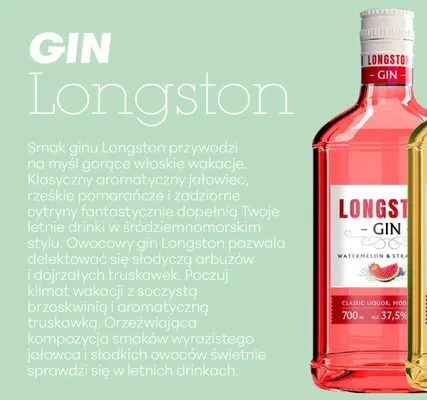 Gin Watermelon & Strawberry promocja w Biedronka
